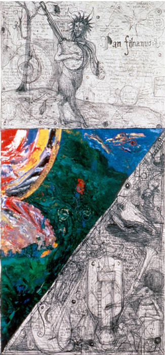 William T Wiley: Spring Prow, 1991